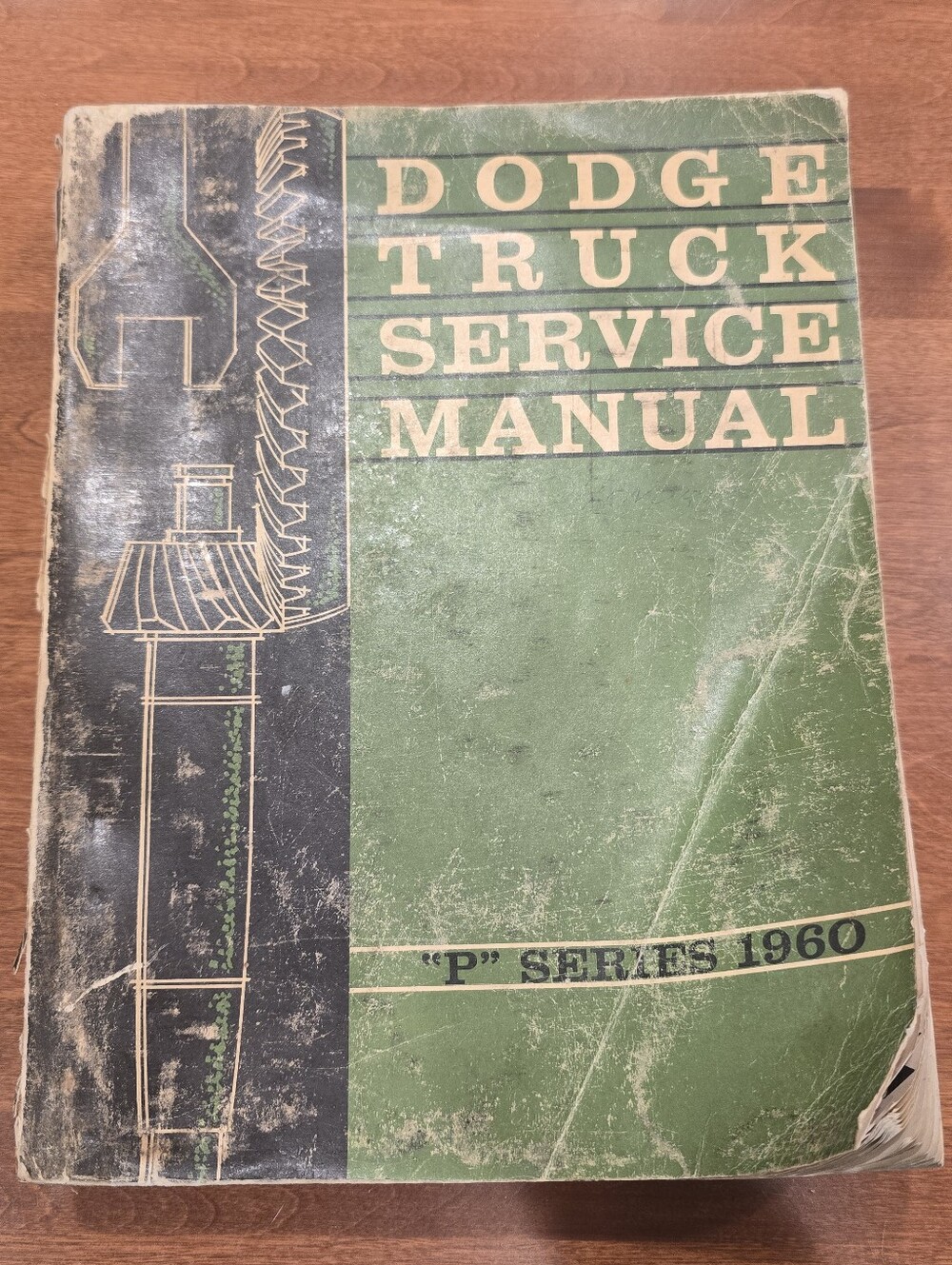 Dodge Truck Service Manual "P" Series 1960 Original